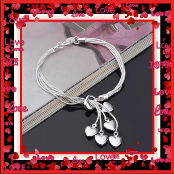 πΊπ΄πΊ BEAUTIFUL STERLING SILVER BRACELET πΊπ΄πΊ - Picture 2 of 3